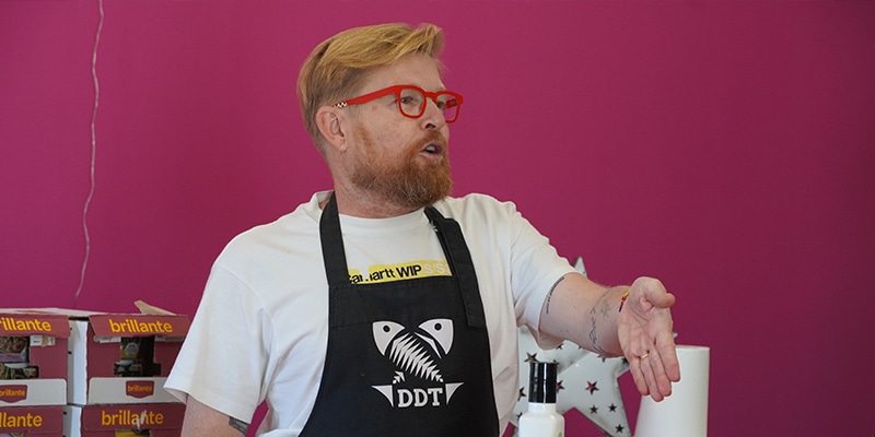 Taller de alimentación saludable de la mano de Daniel Del Toro al Milagrito